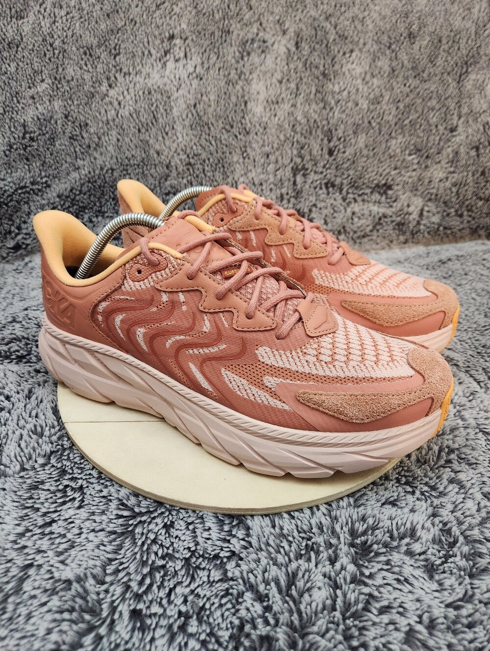 Hoka One One Clifton LS Walking Running Sneakers Men 10.5 Women 11.5 - Picture 1 of 8